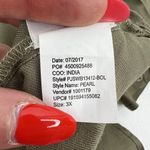 Jessica Simpson Plus 3X Shirt Green Olive Floral Embroidered Long Sleeve Tunic Photo 11