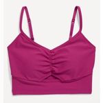 Old Navy Maroon Sports Bra Photo 0