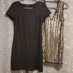 STUDDED SEXY SPIKE ANKLE BOOTS WITH HEELS SZ 8/M Gold Photo 7