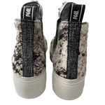 P448 NEW Women's Lucy High Top Calf Hair Pull On Platform Sneakers size 40 EU Photo 5