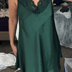 & Other Stories Green vintage lace dress Photo 0