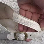 SAS Quatro Slingback Bone Ivory Sandal Hook Loop Adjustable Straps Comfort 10 N Photo 6