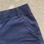 J.Crew Chino Shorts Thick Fabric Navy Blue Size 2 Business Casual Preppy EUC Photo 5