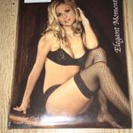 New Sexy Red Fishnet Thigh Hi With Lace Top O/S Photo 1