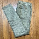 Fire Los Angeles NWOT Metallic Snakeskin Skinny Jeans - Juniors 9 Photo 0