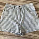 Faherty  Striped Jean Shorts Photo 0