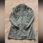 Athleta Women's Grey Blue Shock Cord Anorak Hooded Full Zip Jacket 2Xs Photo 15