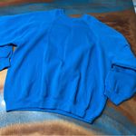 Tultex VTG  Crewneck Sweatshirt 1993 Softball Alaska 1st place Made USA blue Photo 4