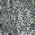 Anna & Frank Vintage 100% SILK Animal Print Long Sleeve Button Down Shirt Large Black Photo 3