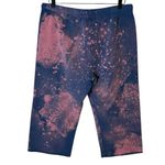 Frank & Eileen Women’s Large Catherine Favorite Sweatpants Cropped Navy Bleach Blue Photo 6