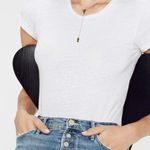 💕MOTHER💕 The Pixie Dazzler Ankle Fray Jeans Secret Sister Button Fly 31 Blue Photo 3