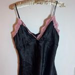 Trixxi  vintage black and pink trendy top size L Photo 1