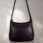 Coach Vintage  Taft‎ Black Leather Bag 9980 Shoulder Crossbody Messenger Photo 5
