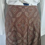 Apt. 9  Boho Print w/ Sequins Brown Skirt Photo 1