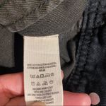 Free People Denim Trucker Jacket Black Knit Hoodie SZ XS Photo 11