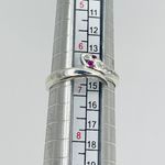 925 sterling silver ring Snake ring Size 6.5 Anillo de niña de Vibora Tamaño 6.5 Red Photo 2