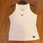 Nike Women's Elite White Tank Top size L Photo 0