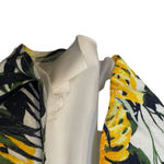 Jodi Kristopher ‎ Tropical Tie Front Summer Dress Strap Linen Blend 1 Women NWT Photo 4