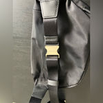 Kate Spade Black Gold Sam The Little Better Nylon Medium Belt Sling Bag Fanny Photo 3