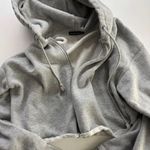 Brandy Melville Cropped Zip Up Hoodie Photo 0