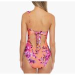 BECCA by Rebecca virtue  Full Bloom Arabella Asymmetrical One-Piece Size Large Photo 1
