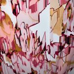 Donna Karan  Sleeveless V Neck top with Front Knot NWT Size Medium Photo 6