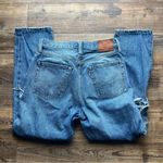Levi's  Jeans Womens 27x26 Blue 501 Premium Big E Button Fly Classic Distressed Photo 9