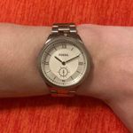 Fossil Women’s Sydney bigger face sub seconds stainless steel quartz mov watch! Photo 0