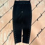 PINK - Victoria's Secret NWT PINK Active Black Glitter Leggings XL Sparkle Gym Photo 3