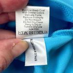 NWT Sport Haley Zip Up Polo Small Blue Photo 10