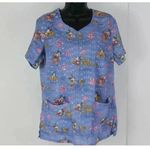 Disney ladies  scrubs estimate size M Photo 0