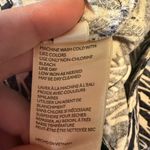 Anthropologie  Black and White Graphic Joggers with High Waist Photo 9