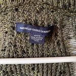 American Eagle knit green oversized sweater cardigan Photo 1