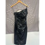 Avec Les Filles NWT Avec Les Files Faux-Ever Leather One Shoulder Dress Photo 2