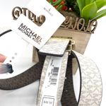 Michael Kors MK Signature Reversible Leather Belt Photo 3