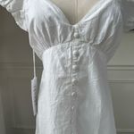 Boyish NWT  The Dusty Vintage White A-line Cotton Mini Dress $178 4 Photo 3