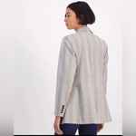 ON 34th Brown and Blue Blazer with Tailored Silhouette Size 8 Photo 2