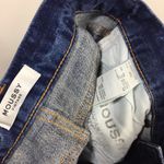 MOUSSY Jeans Distressed Skinny Raw Hem Size 25 Blue Photo 1