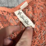 Other Follows Orange Coral Pink Crochet Fringe Tank Top; Medium Women's Photo 1