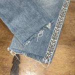 Lucky Brand Woman’s  Relaxed Taper Jeans With Tribal Detail Distressed Size 00 Photo 12