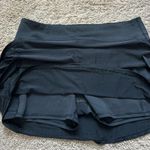 Athleta Stealth TruCool Skort Laser Cut Athletic Tennis Golf Running Black L Photo 6