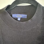 Rachel Roy open back midi knit ribbed long sleeve dress black size small NWOT Photo 8