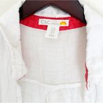 C&C California C & C CALIFORNIA Linen Collar Sleeveless Button Down Tunic Medium Photo 1