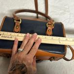 Dooney & Bourke Vintage Brown and Blue Crossbody/Satchel Collector Photo 11