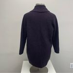 Ann Taylor Deep Purple Open-Front Sweater. Size Medium Photo 1