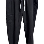 FIGS Women's Zamora 2.0 Black Jogger Scrub Pants Size L/P Photo 0