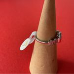 Bomb Party RBP5542 “Carefree in Love” LC Tanzanite on Rhodium Size 7 Ring NWT Photo 1