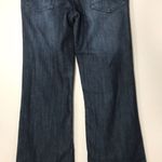 Bebe  ladies darkwash wide leg flare denim jeans size 27 Photo 9