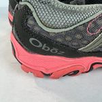 Oboz Sneaker Shoes Womens 8.5 Gray Pink Athletic Low Top Hiking Pull Cord Echo Photo 8