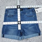 Liverpool Chloe Pull On Stretch Jean Shorts Size 0 25 Blue Rolled Photo 8